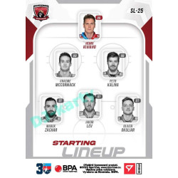 2022/23 Sportzoo ELH 2. série #SL-25 Henri Kiviaho Starting Lineup