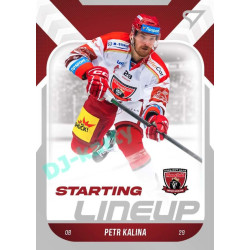 2022/23 Sportzoo ELH 2. série #SL-27 Petr Kalina Starting Lineup