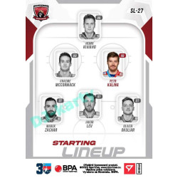 2022/23 Sportzoo ELH 2. série #SL-27 Petr Kalina Starting Lineup