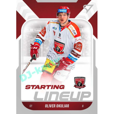 2022/23 Sportzoo ELH 2. série #SL-30 Oliver Okuliar Starting Lineup