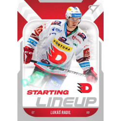 2022/23 Sportzoo ELH 2. série #SL-34 Lukáš Radil Starting Lineup