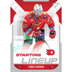 2022/23 Sportzoo ELH 2. série #SL-35 Tomáš Zohorna Starting Lineup
