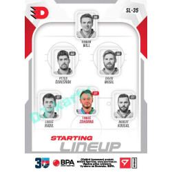 2022/23 Sportzoo ELH 2. série #SL-35 Tomáš Zohorna Starting Lineup