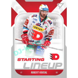2022/23 Sportzoo ELH 2. série #SL-36 Robert Kousal Starting Lineup