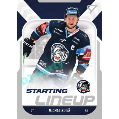 2022/23 Sportzoo ELH 2. série #SL-41 Michal Bulíř Starting Lineup