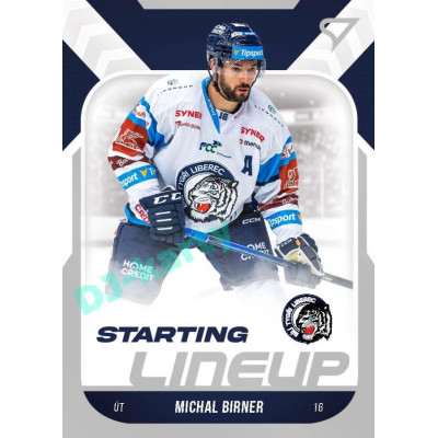 2022/23 Sportzoo ELH 2. série #SL-42 Michal Birner Starting Lineup