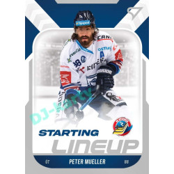 2022/23 Sportzoo ELH 2. série #SL-46 Peter Mueller Starting Lineup