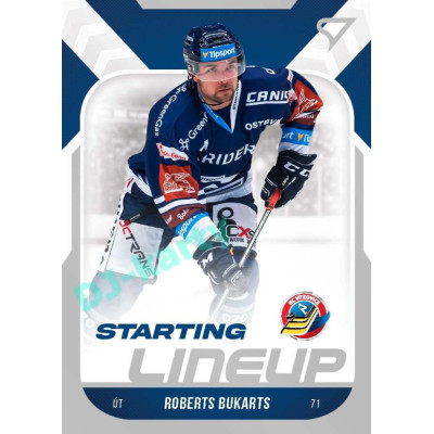 2022/23 Sportzoo ELH 2. série #SL-48 Roberts Bukarts Starting Lineup