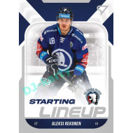 2022/23 Sportzoo ELH 2. série #SL-52 Aleksi Rekonen Starting Lineup