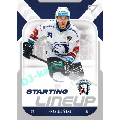 2022/23 Sportzoo ELH 2. série #SL-53 Petr Kodýtek Starting Lineup