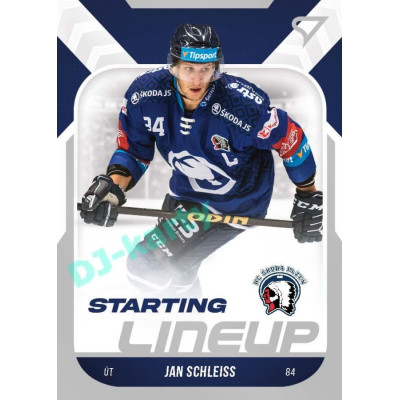2022/23 Sportzoo ELH 2. série #SL-54 Jan Schleiss Starting Lineup