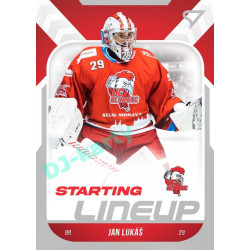 2022/23 Sportzoo ELH 2. série #SL-55 Jan Lukáš Starting Lineup