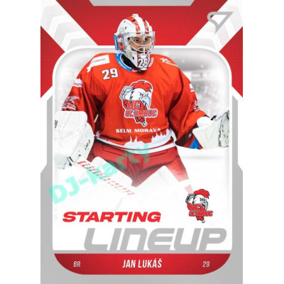 2022/23 Sportzoo ELH 2. série #SL-55 Jan Lukáš Starting Lineup