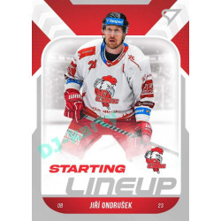 2022/23 Sportzoo ELH 2. série #SL-57 Jiří Ondrušek Starting Lineup