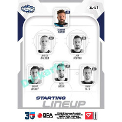 2022/23 Sportzoo ELH 2. série #SL-61 Dominik Furch Starting Lineup