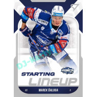 2022/23 Sportzoo ELH 2. série #SL-62 Marek Ďaloga Starting Lineup