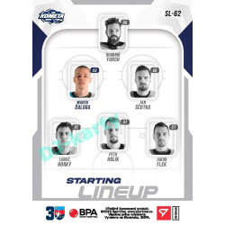 2022/23 Sportzoo ELH 2. série #SL-62 Marek Ďaloga Starting Lineup
