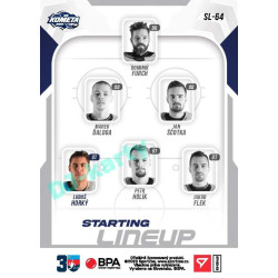 2022/23 Sportzoo ELH 2. série #SL-64 Luboš Horký Starting Lineup