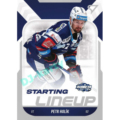 2022/23 Sportzoo ELH 2. série #SL-65 Petr Holík Starting Lineup