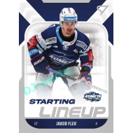 2022/23 Sportzoo ELH 2. série #SL-66 Jakub Flek Starting Lineup