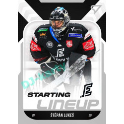 2022/23 Sportzoo ELH 2. série #SL-67 Štěpán Lukeš Starting Lineup