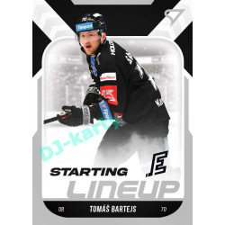 2022/23 Sportzoo ELH 2. série #SL-69 Tomáš Bartejs Starting Lineup