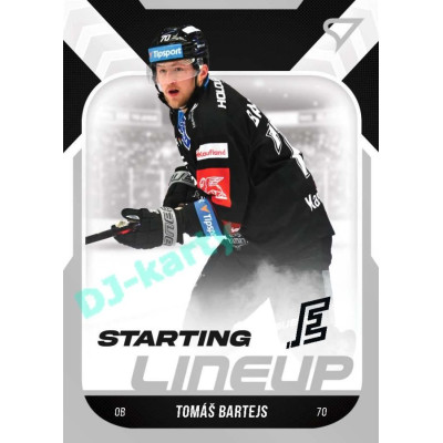2022/23 Sportzoo ELH 2. série #SL-69 Tomáš Bartejs Starting Lineup