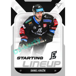 2022/23 Sportzoo ELH 2. série #SL-70 Daniel Kružík Starting Lineup
