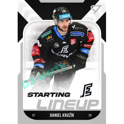 2022/23 Sportzoo ELH 2. série #SL-70 Daniel Kružík Starting Lineup