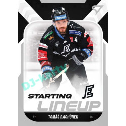 2022/23 Sportzoo ELH 2. série #SL-72 Tomáš Rachůnek Starting Lineup