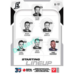 2022/23 Sportzoo ELH 2. série #SL-72 Tomáš Rachůnek Starting Lineup