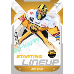 2022/23 Sportzoo ELH 2. série #SL-73 Denis Godla Starting Lineup