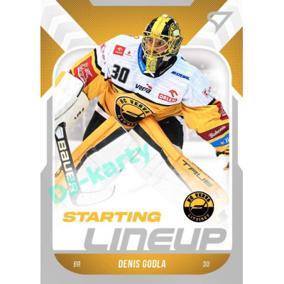 2022/23 Sportzoo ELH 2. série #SL-73 Denis Godla Starting Lineup