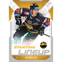 2022/23 Sportzoo ELH 2. série #SL-75 Kristaps Zile Starting Lineup