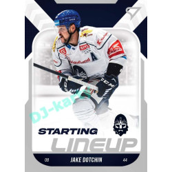 2022/23 Sportzoo ELH 2. série #SL-80 Jake Dotchin Starting Lineup