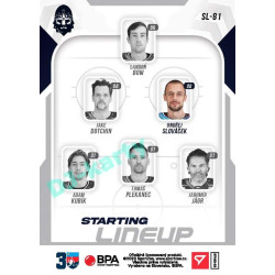 2022/23 Sportzoo ELH 2. série #SL-81 Ondřej Slováček Starting Lineup