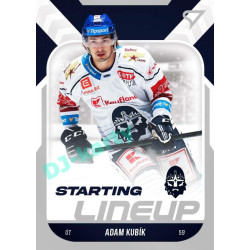 2022/23 Sportzoo ELH 2. série #SL-82 Adam Kubík Starting Lineup