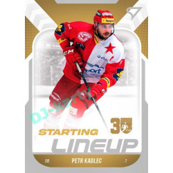 2022/23 Sportzoo ELH 2. série #SL-86 Petr Kadlec Starting Lineup