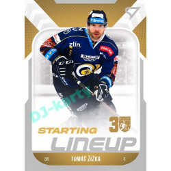 2022/23 Sportzoo ELH 2. série #SL-87 Tomáš Žižka Starting Lineup