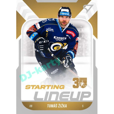2022/23 Sportzoo ELH 2. série #SL-87 Tomáš Žižka Starting Lineup