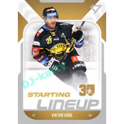 2022/23 Sportzoo ELH 2. série #SL-89 Viktor Hübl Starting Lineup