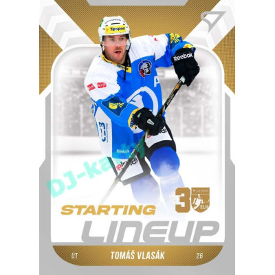 2022/23 Sportzoo ELH 2. série #SL-90 Tomáš Vlasák Starting Lineup