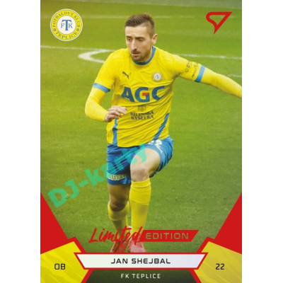 2021/22 Sportzoo Fortuna Liga 2. série #299 Jan Shejbal Red xx/49