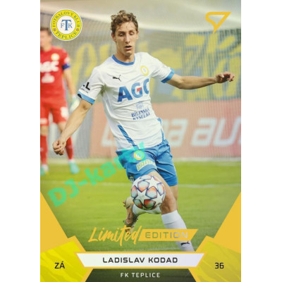 2021/22 Sportzoo Fortuna Liga 2. série #302 Ladislav Kodad Gold xx/99