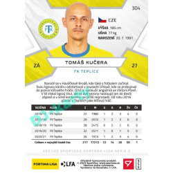 2021/22 Sportzoo Fortuna Liga 2. série #304 Tomáš Kučera