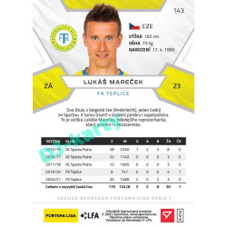 2021/22 Sportzoo Fortuna Liga Lukáš Mareček #143