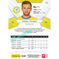 2021/22 Sportzoo Fortuna Liga Daniel Trubač #145