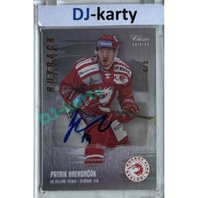 Buyback Signature OFS 19/20 #15 Silver Rainbow Patrik Hrehorčák x/5