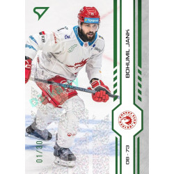 2024/25 Sportzoo ELH 1. serie #004 Bohumil Jank Green Glitter xx/30