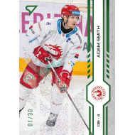 2024/25 Sportzoo ELH 1. serie #008 Adam Smith Green Glitter xx/30